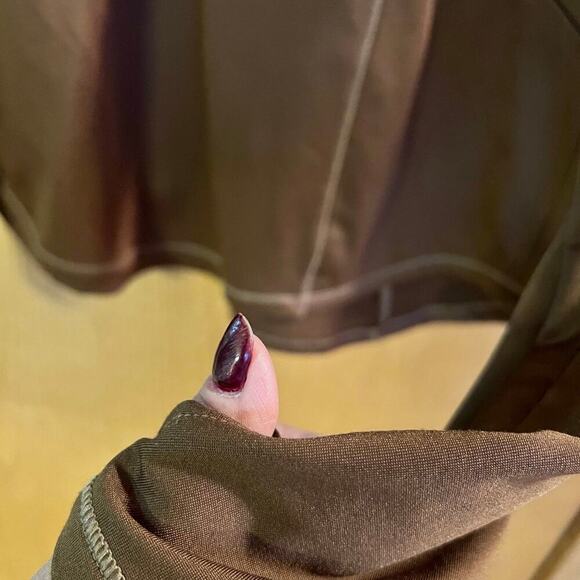 Spyder Active brown 1/4 zip athletic Women’s size XL top - Picture 7 of 8